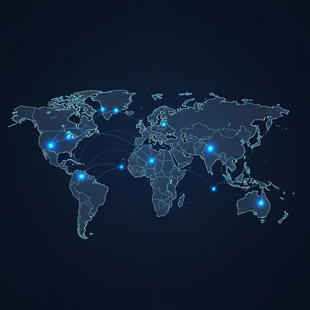 Omega Valves Global Export Network - 40+ Countries